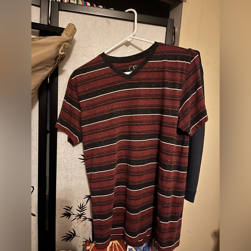 OP vintage striped shirt size small